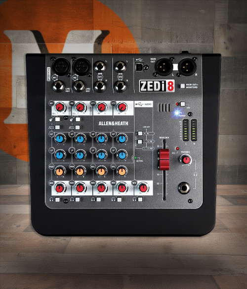 Allen & Heath ZEDi-8 Mixer (ZEDI8-U) | Musician Madness
