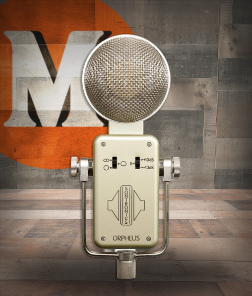Sontronics Orpheus - Multi-Pattern Condenser Microphone - Gold (STORPHEUS-U) | Musician Madness