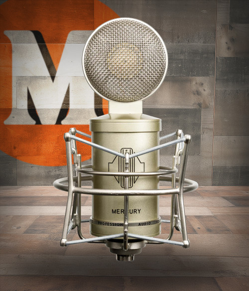 Sontronics Mercury - Variable Pattern Valve Condenser Microphone - Gold(STMERCURY-US-U) | Musician Madness