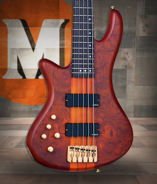 Schecter Stiletto Studio-5 LH - Honey Satin (2780)