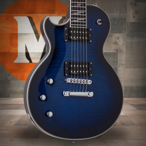 Schecter Solo-II Supreme LH - See-Thru Blue Burst (2593) | Musician Madness
