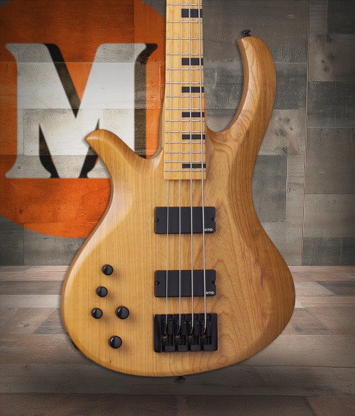 Schecter Riot-4 Session LH - Aged Natural Satin (2856)