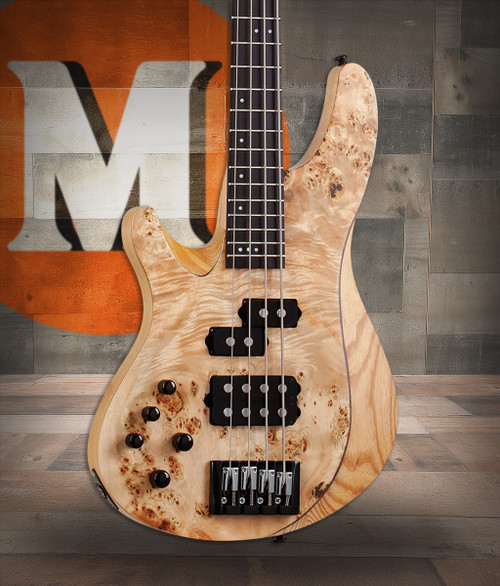 Schecter Reaper-4 LH - Natural Satin (2930) | Musician Madness