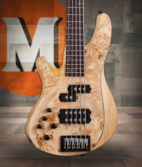 Schecter Reaper-5 LH - Natural Satin (2931) | Musician Madness