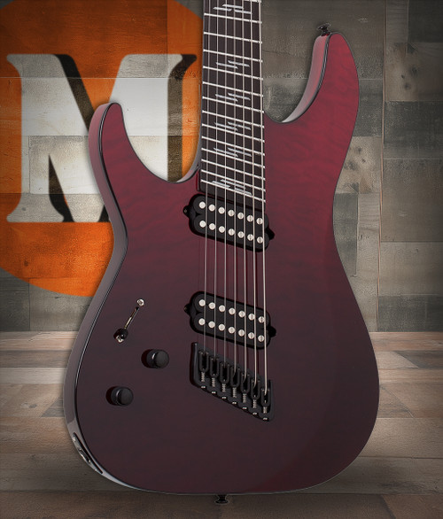 Schecter Reaper-7 Elite Multiscale LH : 2185 Blood Burst (2185