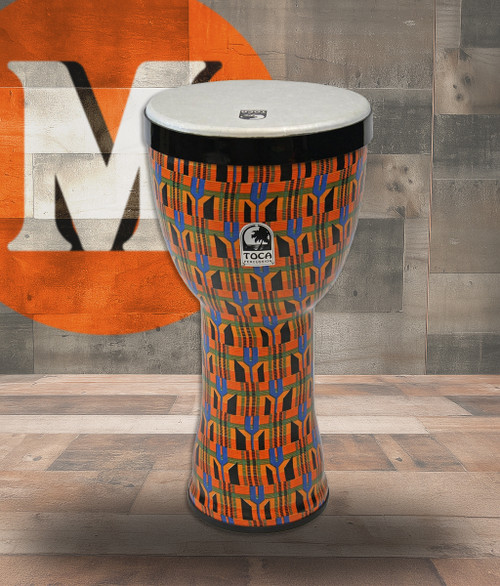 Toca 12" Nesting Djembe Kente (TF2ND-12K)|Musician Madness