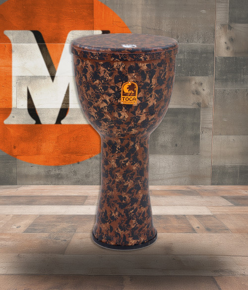 Toca Freestyle Lightweight Djembe Drum 9" Earth Tone W/Bag (SFDL-9EB)