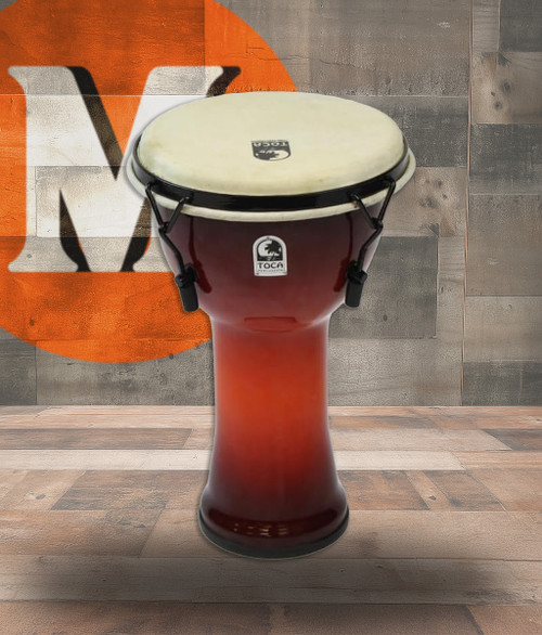 Toca Freestyle 9" Djembe Ex Rim African Sunset (SFDMX-9AFS) | Musician Madness