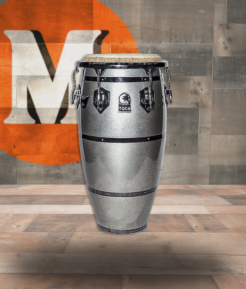 Toca Eric Velez 12 1/2" Tumba Gunmetal Glitter (4912-1/2EVGG)|Musician Madness
