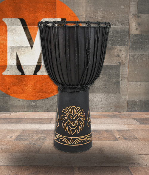 Toca Origins Wood Djembe 12" Lion (TODJ-12LN) | Musician Madness