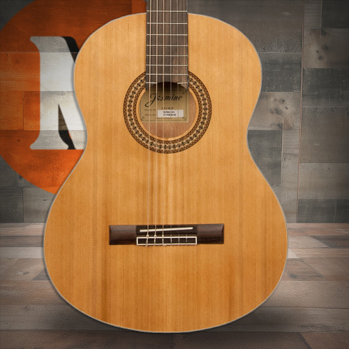 Jasmine JC27-NAT Classical Nylon String Acoustic Guitar - Natural Finish (JC27-NAT-U)