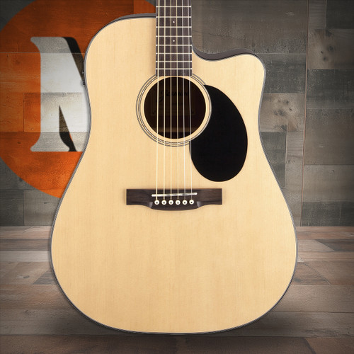 Jasmine JD36CE-NAT Dreadnought Acoustic Electric Guitar - Natural Finish (JD36CE-NAT-U)|Musician Madness