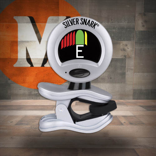 Snark Silver Snark Hyper-Fast Clip-On Chromatic Rechargeable Tuner (SIL-1-U)