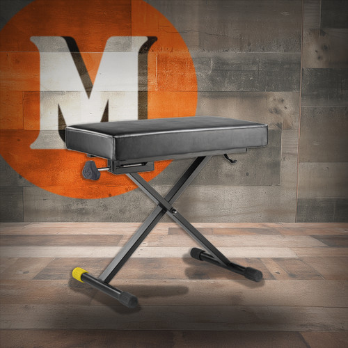 Hercules EZ Height Adjustment Keyboard Bench (KB200B) | Musician Madness