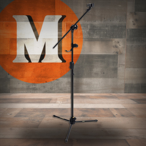 Hercules EZ Clutch Tripod Mic Stand & HA700 Accessory Holder (MS533BP-HA700) | Musician Madness