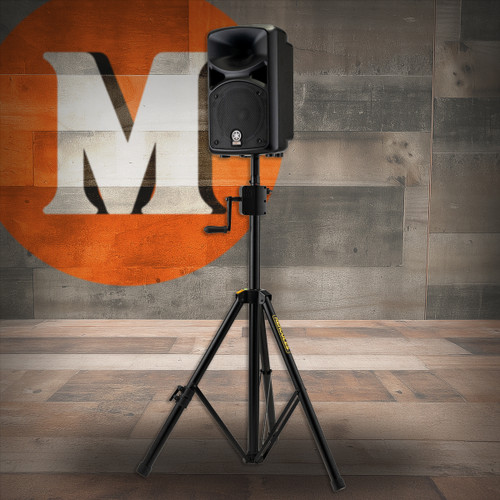 Hercules Gear Up Speaker Stand With Leveling Leg and EZ Adaptor (SS710BPLUS) | Musician Madness