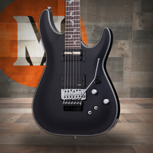 Schecter Damien Platinum-6 FR S Electric Guitar B-Stock - Satin Black (1189)
