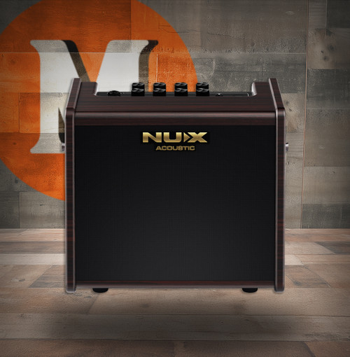 NUX Rechargeable Battery Acoustic Guitar Amplifier (NUX AC25)