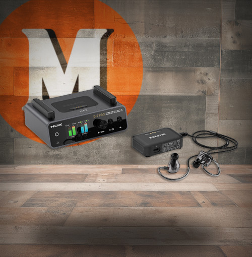 NUX 2.4GHz Pro-level Wireless In-Ear Monitor System (NUX B7PRO)