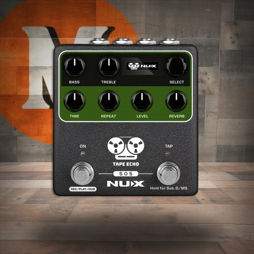 NUX Tape Echo Delay Guitar Pedal (NUX NDD7) | Musician Madness