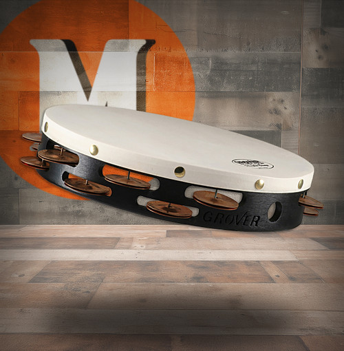 Grover Pro T2/PHBR Projection-Plus 10" Double-Row Tambourine (w/ Phosphor Bronze Jingles) (T2/PHBR)