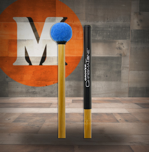 Grover Pro TMB-C12 ChromaTone II Legato Timpani Mallets (Sapphire Blue) (TMB-C12) | Musician Madness