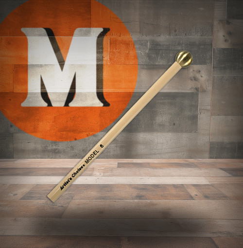 Grover Pro M6 Brass 5/8" Round Solo Glock Mallet (M6) | Musician Madness