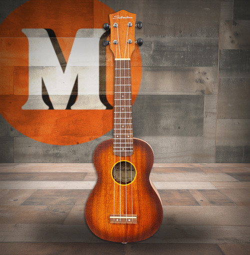 Silvertone Soprano Ukulele - Brown Sunburst (854) | Musician Madness