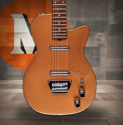 Silvertone Single Cut Bolt-on Lipstic Pickups - Copper Metallic (1303CM2)|Musician Madness