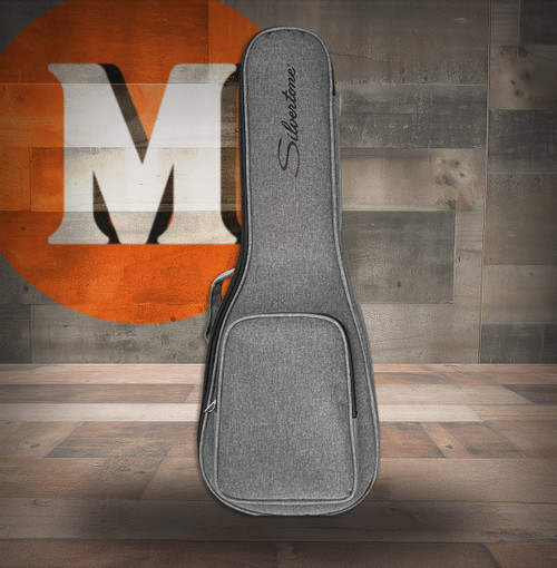 Silvertone Soprano Size Ukulele Gigbag - 10mm padding (SSUB GR) | Musician Madness