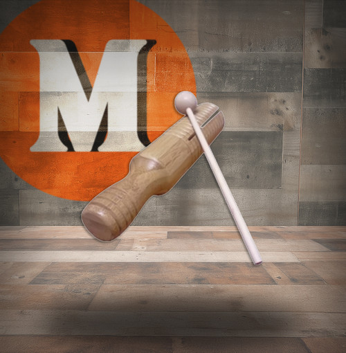 Rhythm Band Large Bamboo  Tone Block with Mallet (RBN45) | Musician Madness