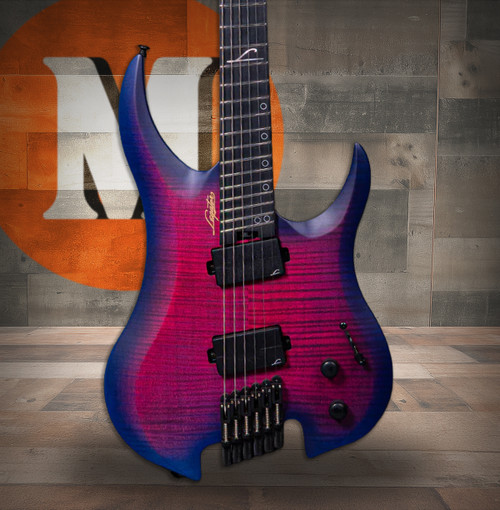 Legator Ghost G6FSS Six String Electric Guitar - Hyper Nova Blue (G6FSS-HB)