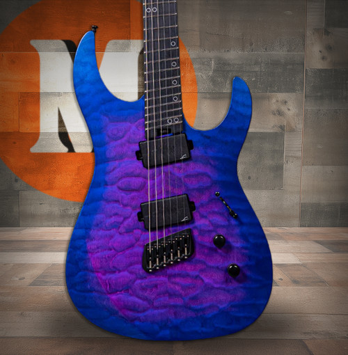 Legator Ninja N6FSS Six String Electric Guitar - Hyper Nova Blue (N6FSS-HB)