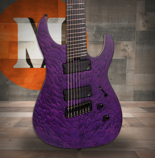 Legator Ninja N8FSS Eight String Electric Guitar - Purple (N8FSS-PR)|Musician Madness