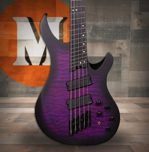 Legator NB5F Bass Guitar - Purple (NB5F-PUR) | Musician Madness