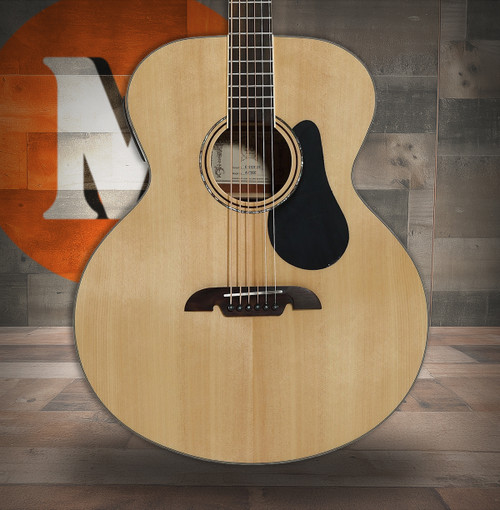 Alvarez Artist Baritone Acoustic Electric (non cutaway) EQ & Tuner (ABT60E)|Musician Madness