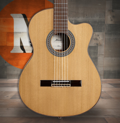 Alvarez Artist Classical Guitar Acoustic Electric with Cutaway (AC65CE)|Musician Madness