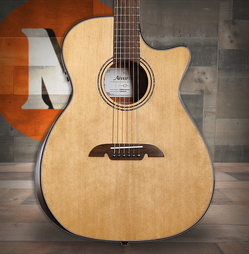 Alvarez Artist Grand Auditorium Guitar Acoustic Electric Armrest with Cutaway (AG60CE_Armrest)