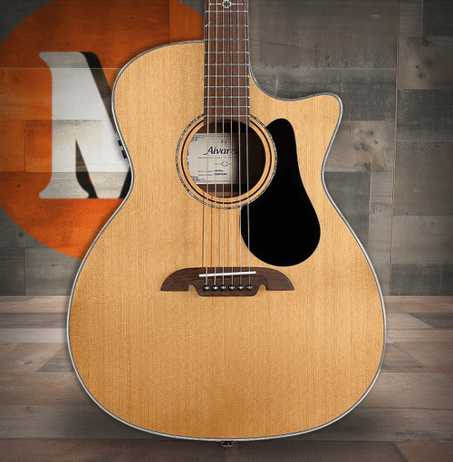 Alvarez Artist Grand Auditorium Guitar Acoustic Electric with Cutaway (AG75CE)|Musician Madness