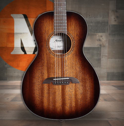 Alvarez Artist Parlor Guitar Acoustic Electric Shadowburst (AP66E_Shadowburst)|Musician Madness