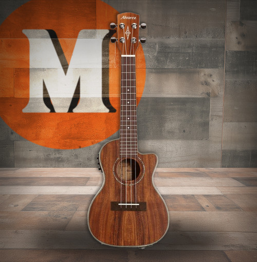Alvarez Artist Concert Ukulele Ac. Elec w/EQ&Tuner (AU90CCE) | Musician Madness