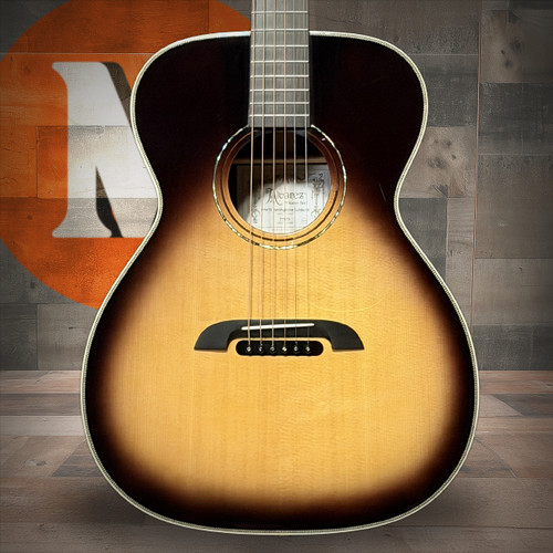 Alvarez Yairi Masterworks OM Acoustic Electric FST6 (FYM70_Herringbone_Sunburst) | Musician Madness