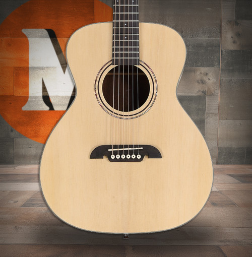 Alvarez School Series Steel String Short Scaler Student Guitar w/Gig bag. Natural (RS26) | Musician Madness