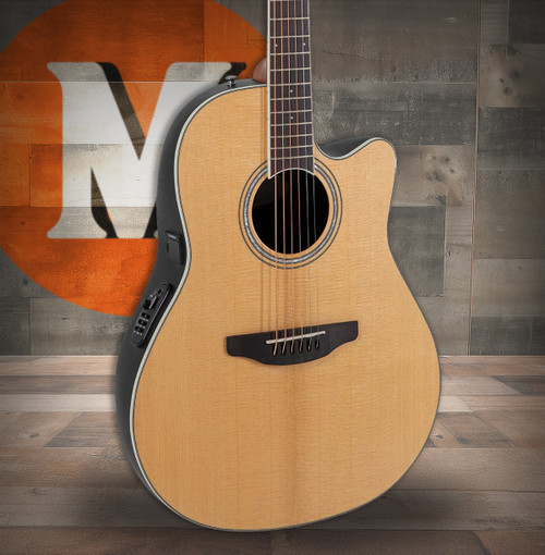 Ovation Celebrity Traditional E-Acoustic Guitar CS24-4 Natural (CS24-4-G)