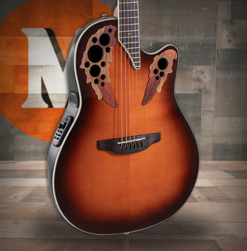 Ovation Celebrity Elite E-Acoustic Guitar CE48-1 Sunburst (CE48-1-G)