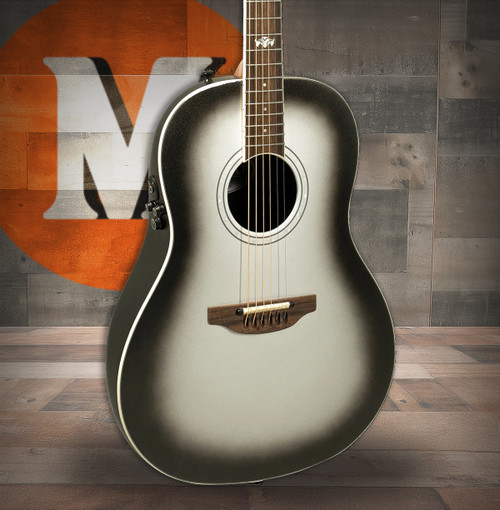 Ovation Ultra E-Acoustic Guitar 1516SSM Silver Shadow (1516SSM-G) | Musician Madness