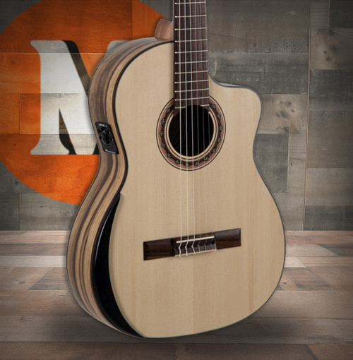 Manuel Rodriguez Tesoro de Guinea Limited Model Limba Negra B Electro-Acoutic (501450)|Musician Madness