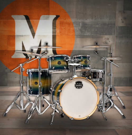 Mapex Armory Series Rock Shell Pack Rainforest Burst (AR529SVET) | Musician Madness