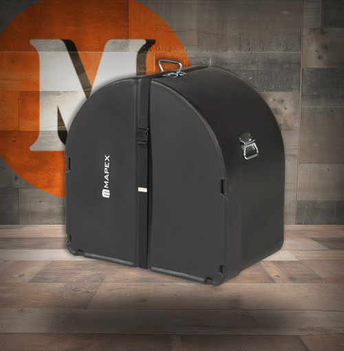 Mapex 26 In. Bass Drum Case Black Molded Plastic Case With Mapex Logo (MPC2615BD) | Musician Madness
