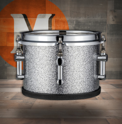 Mapex 8X6 Quantum Shot Drum Silver Diamond Dazzle (QTM0806-CK-CC)